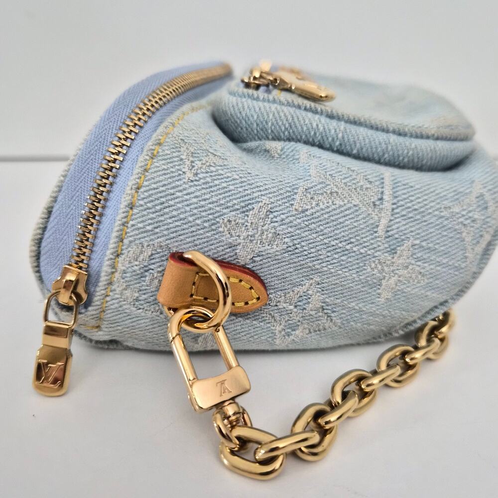 Louis Vuitton Monogram Mini Denim Bumbag - Picture 6 of 8